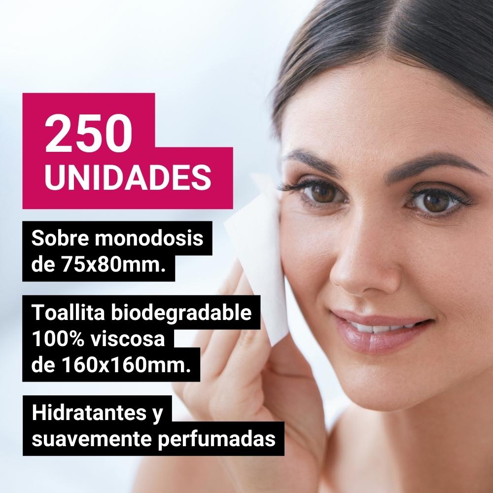 Toallita DESMAQUILLANTE 250u.