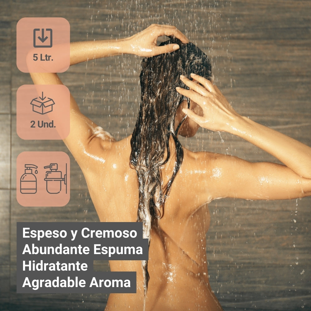 Gel/Champú 2in1 AZAHAR 2x5L