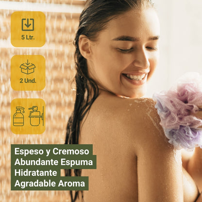 Gel/Champú 2in1 OLIVE 2x5L